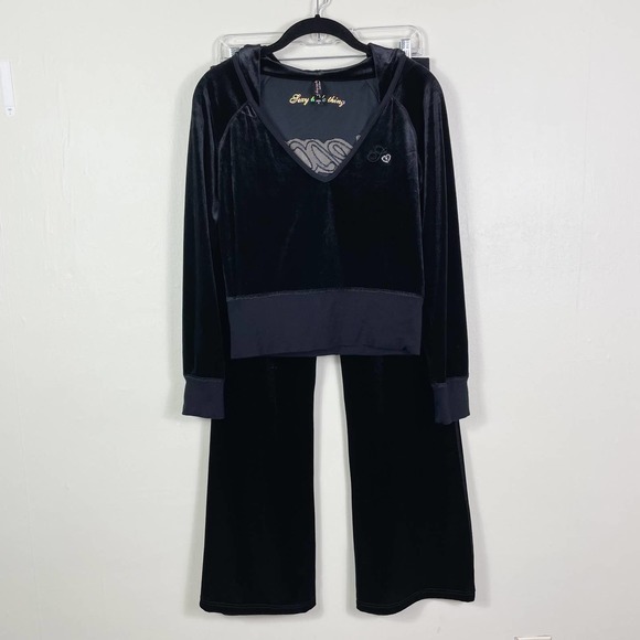 Victoria's Secret Pants & Jumpsuits Victorias Secret Y2k Black Sexy